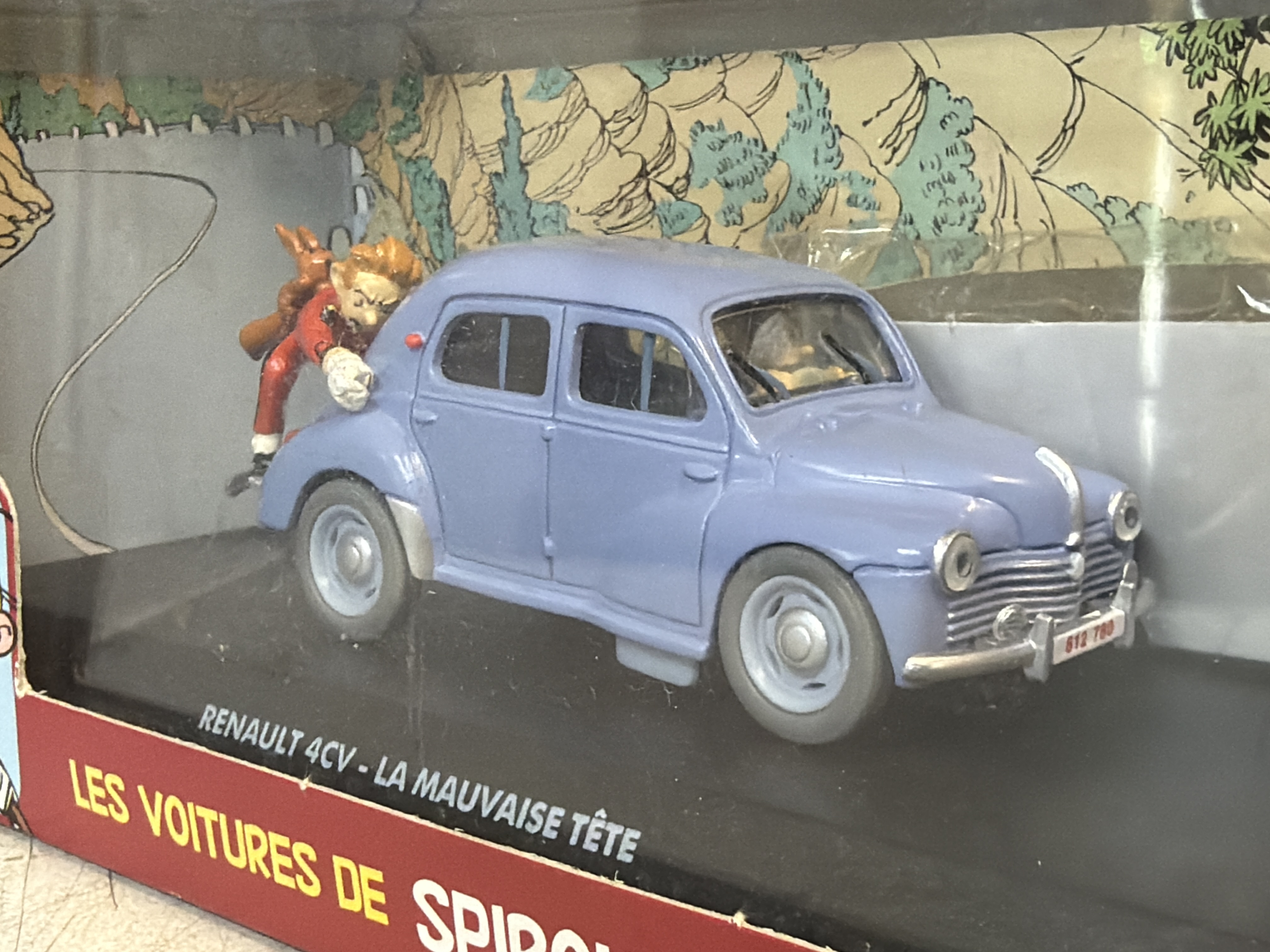 Renault 4CV La Mauvaise Tête - Les voitures de Spirou et Fantasio — photo 2