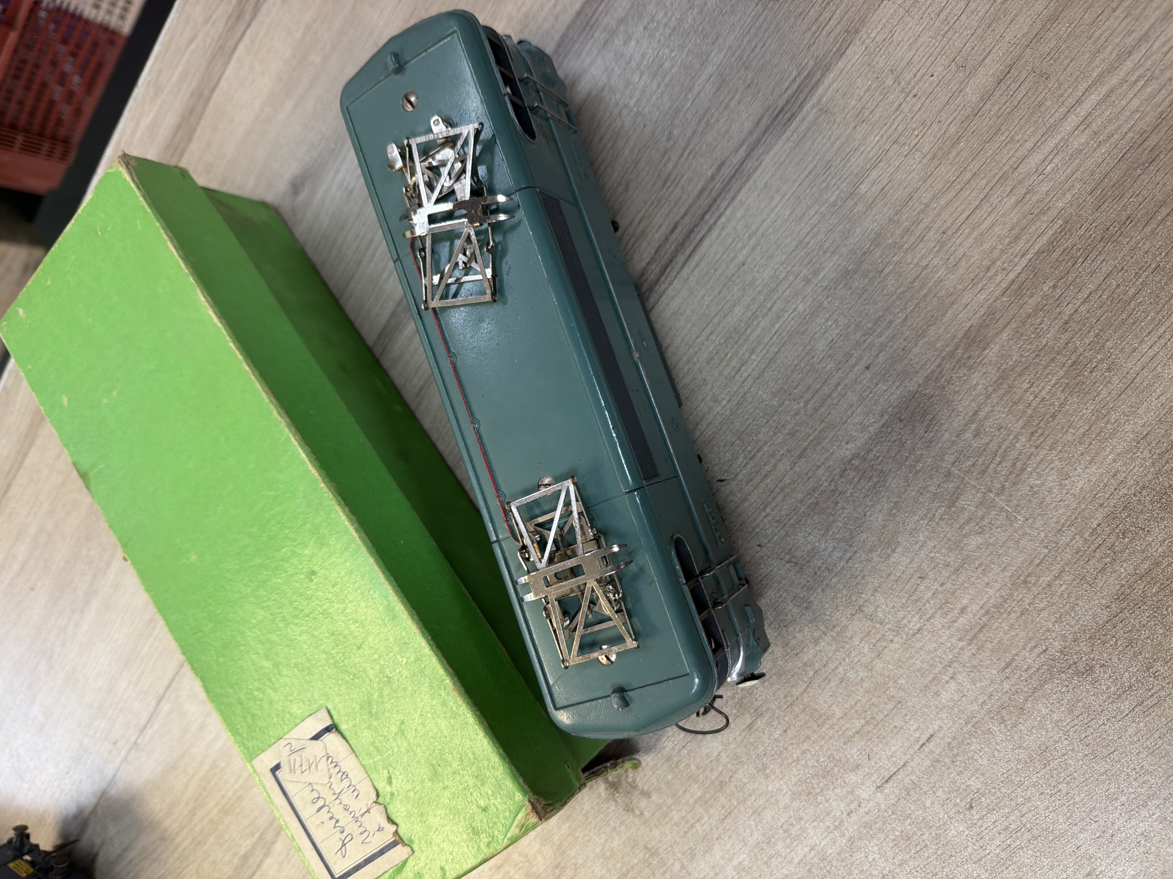 Locomotive électrique Hornby BB 9201 TNB – échelle O, avec boîte d'origine — photo 2