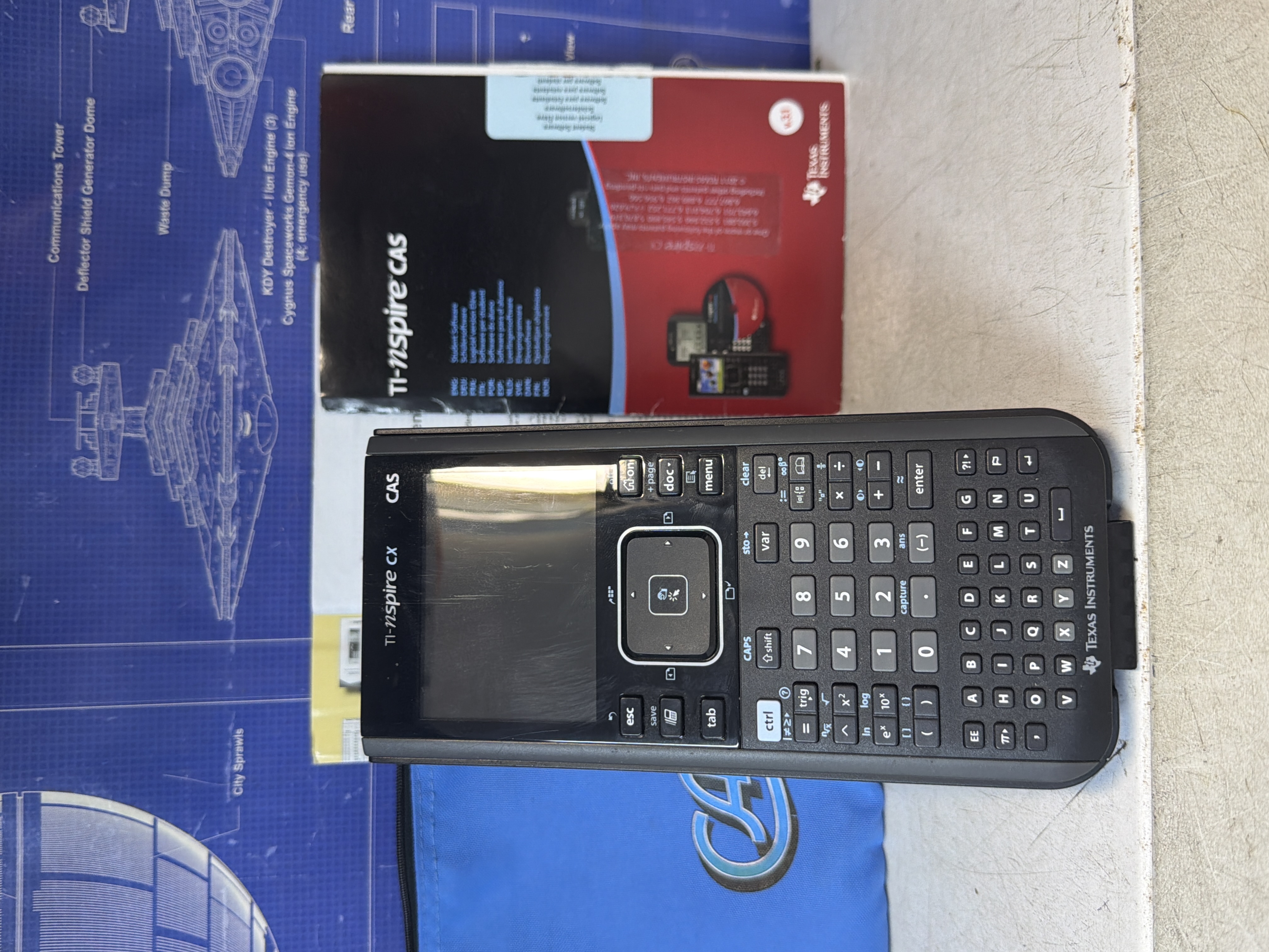 Calculatrice TI-Nspire CX CAS avec logiciel étudiant Texas Instruments