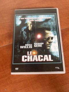 Le Chacal DVD avec Bruce Willis et Richard Gere