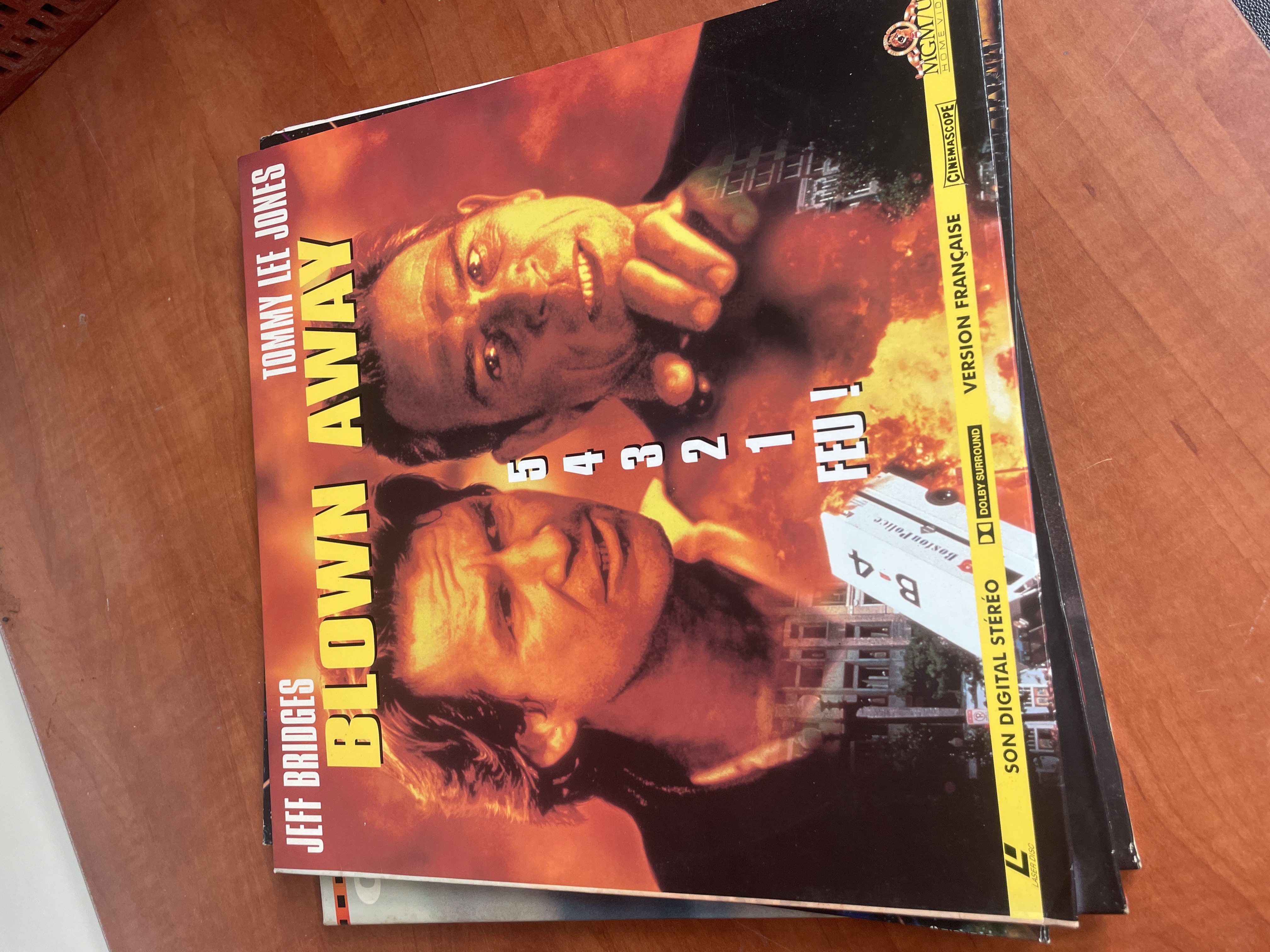 Blown Away LaserDisc version française