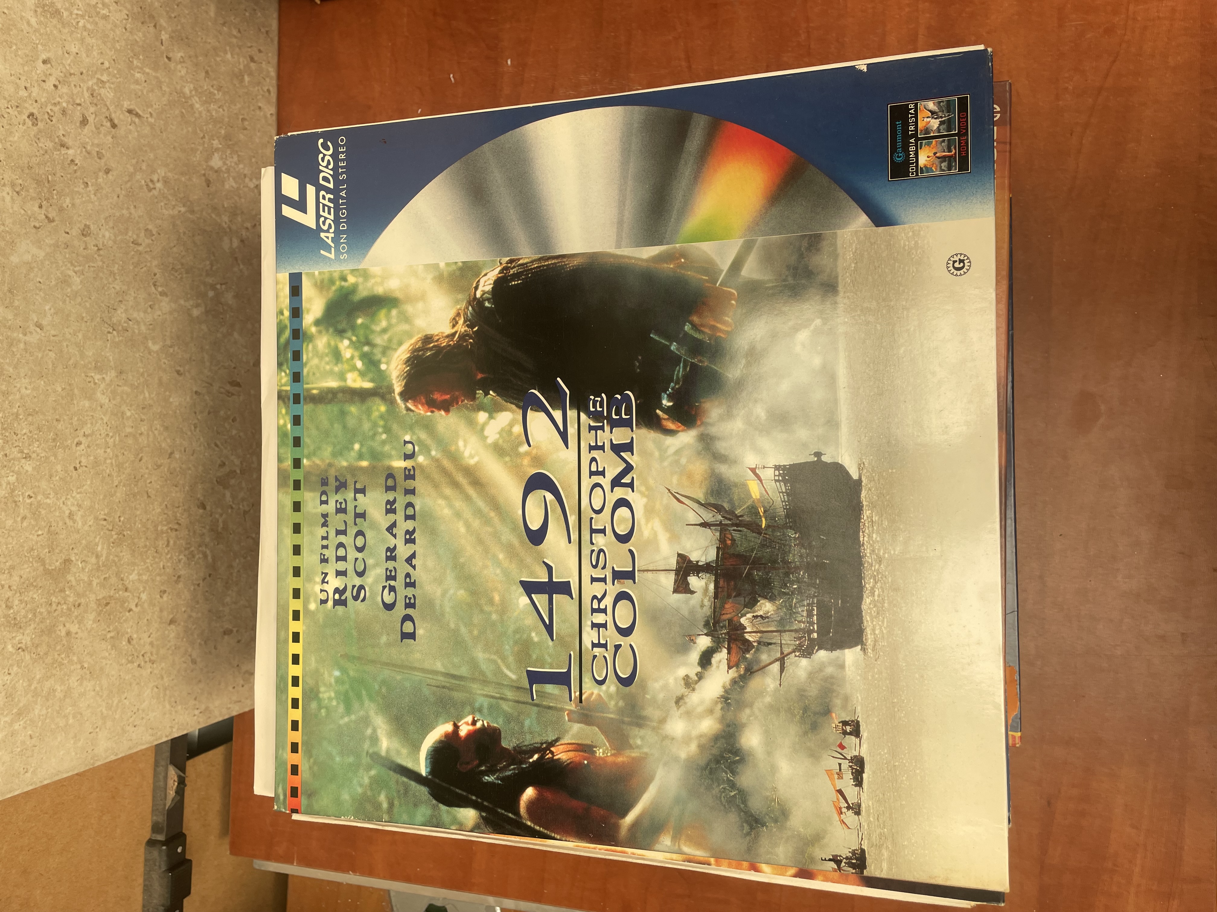 1492 Christophe Colomb LaserDisc