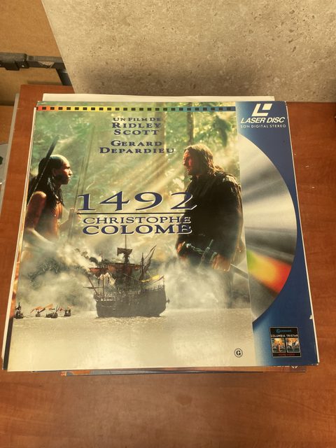 1492 Christophe Colomb LaserDisc