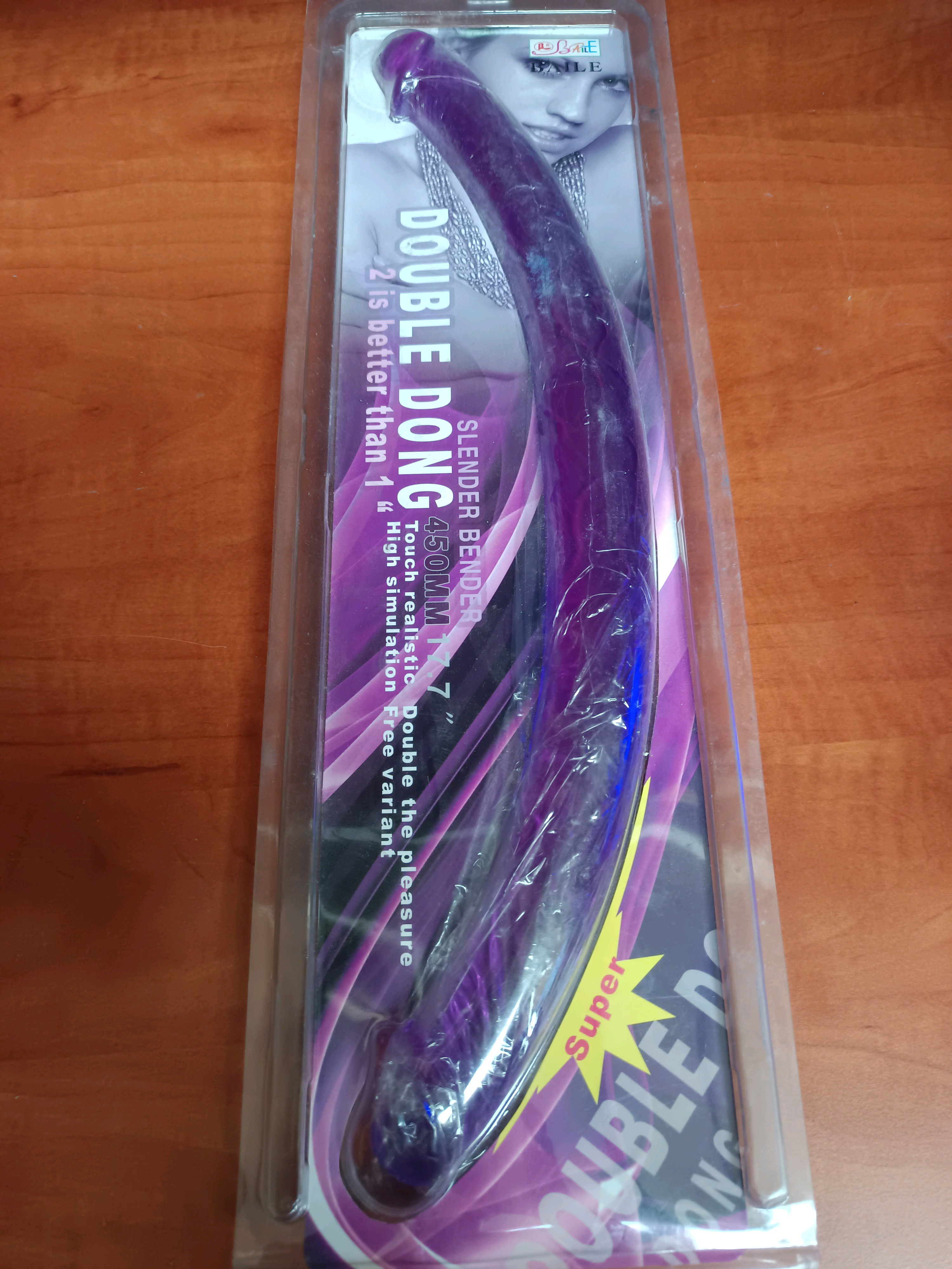 Double Dong Slender Bender violet