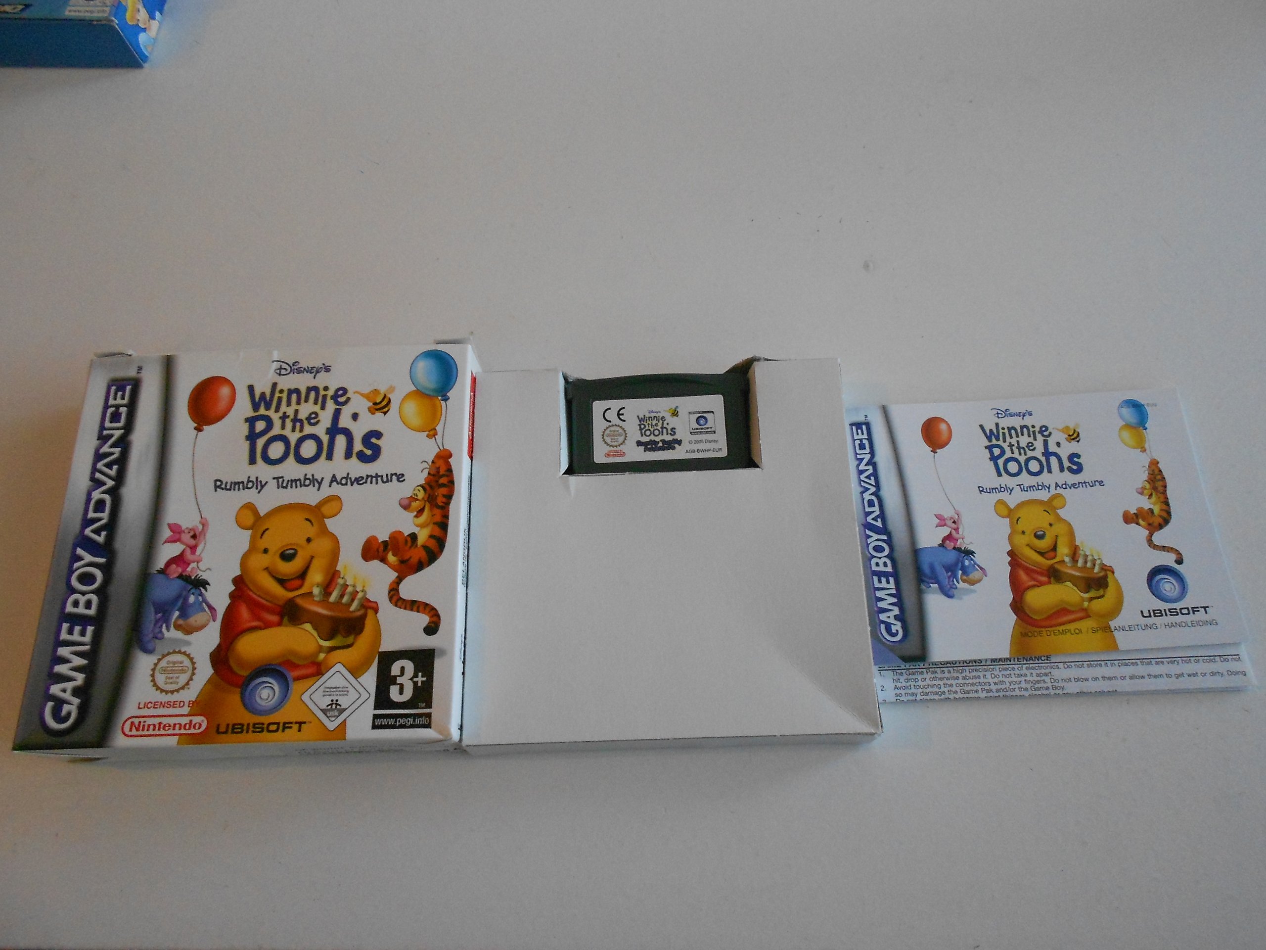 Winnie The Pooh : A La Découverte Des Souvenirs Oubliés Game Boy Advance