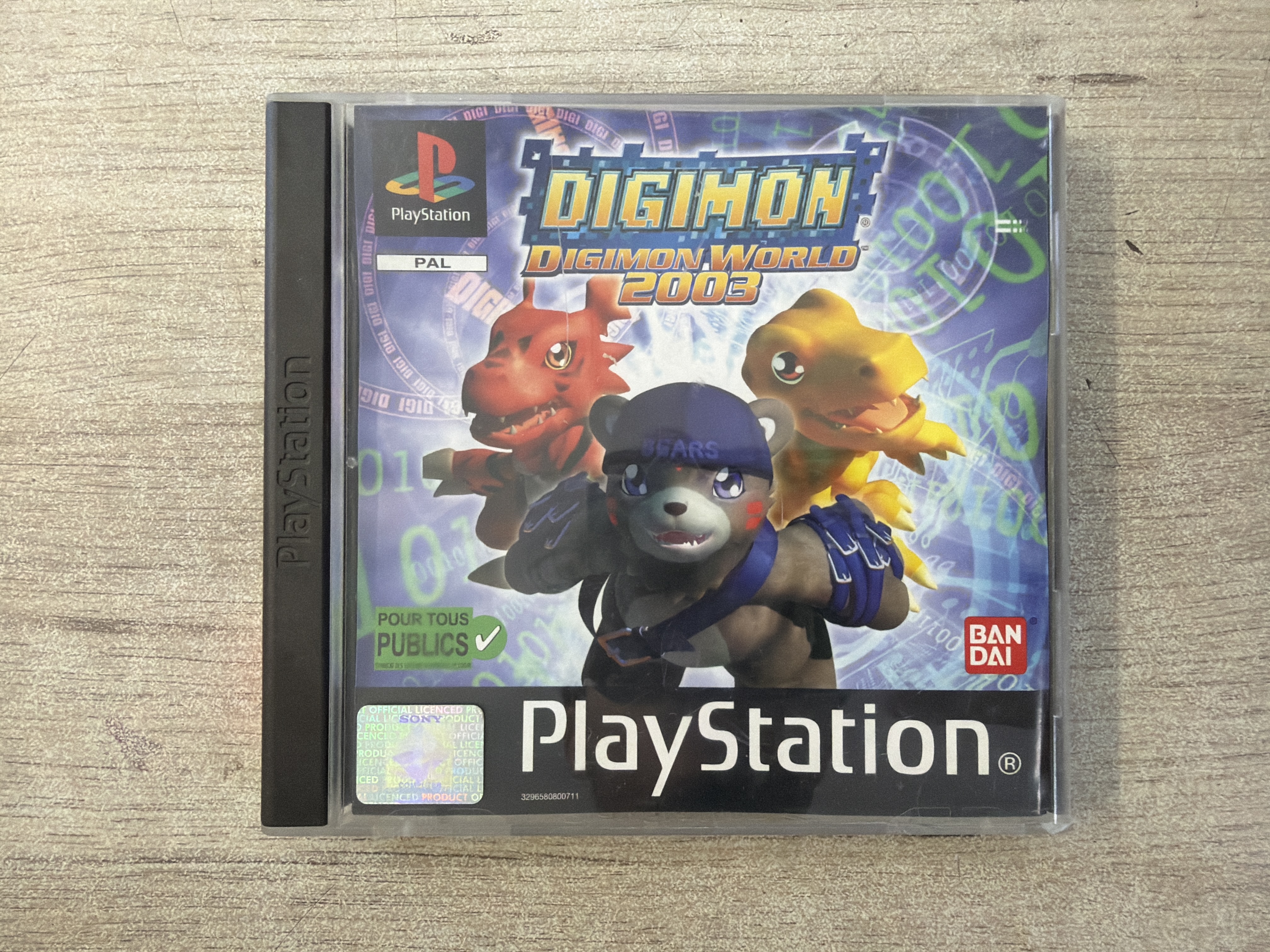 Digimon World 2003 PS1 PlayStation 1 PAL