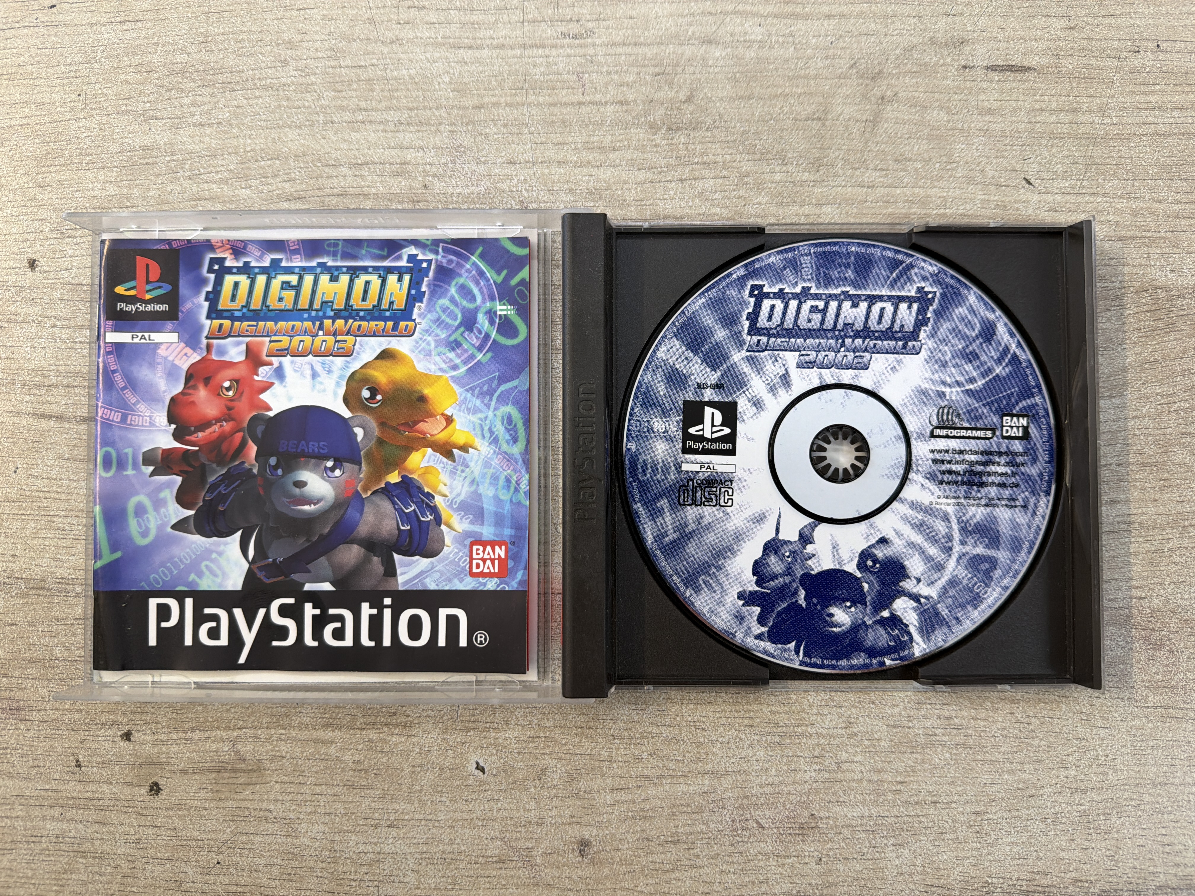 Digimon World 2003 PS1 PlayStation 1 PAL — photo 2