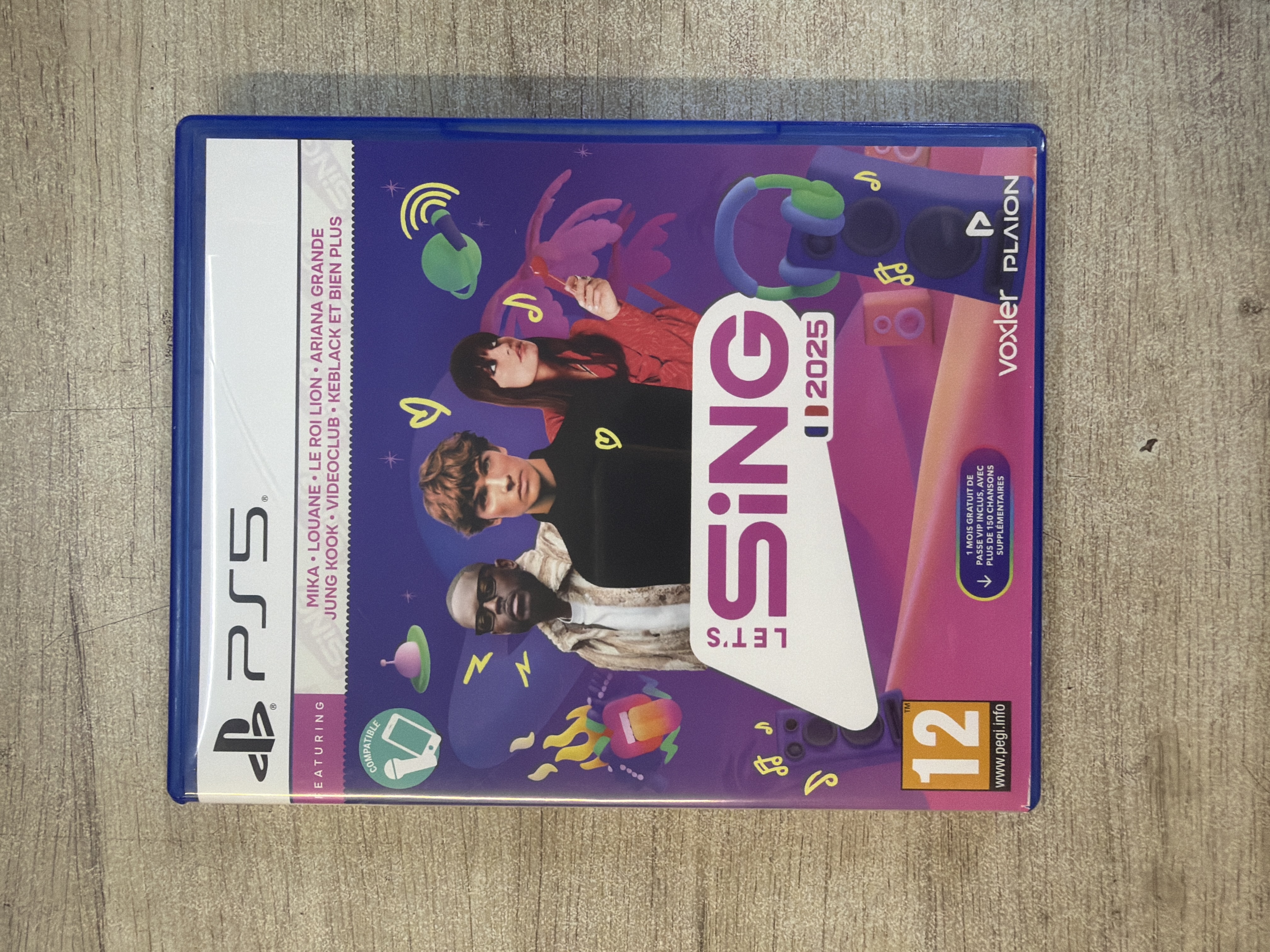 Let's Sing 2025 PS5 jeu PlayStation 5