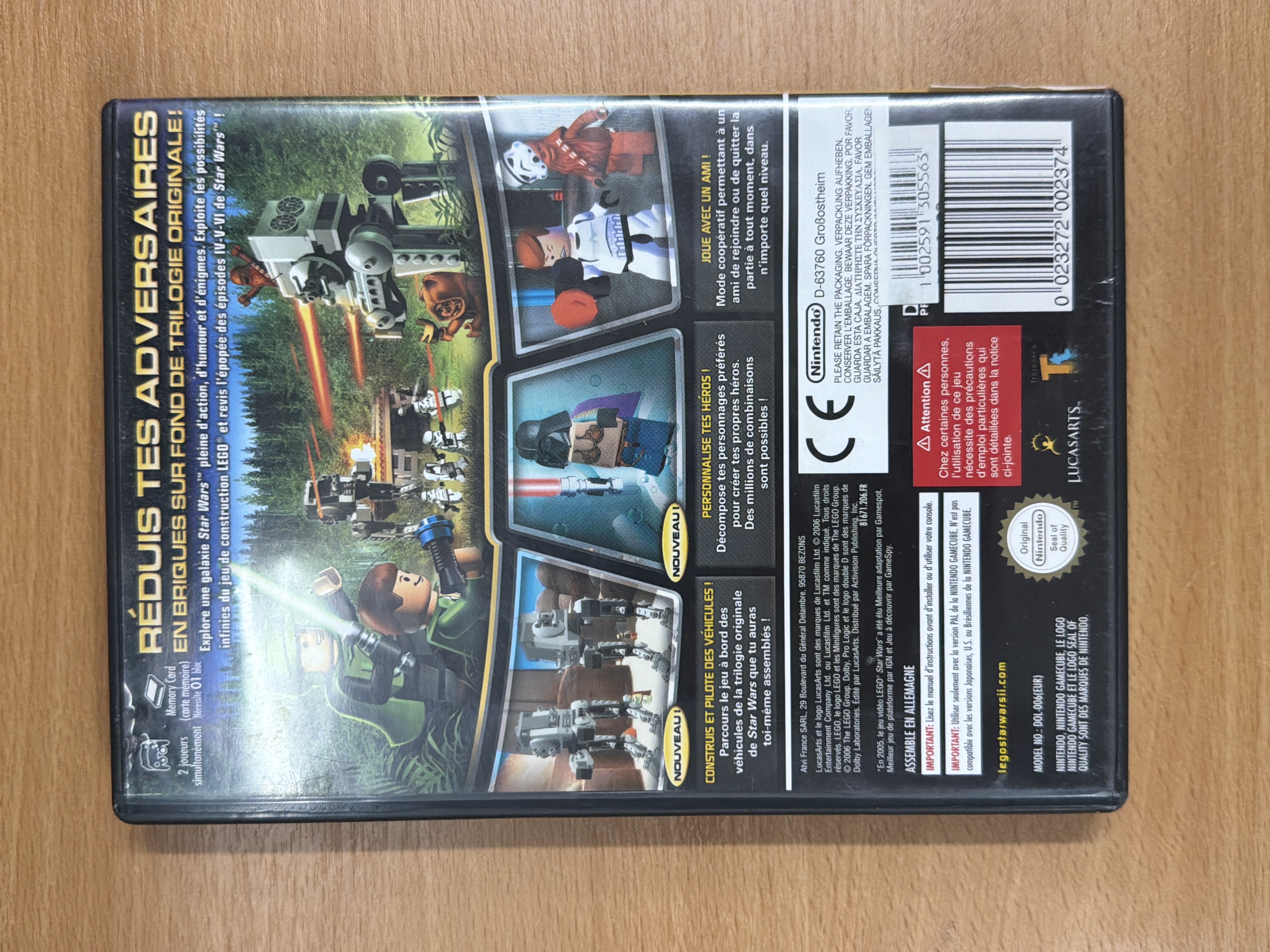 LEGO Star Wars II La Trilogie Originale GameCube PAL — photo 3