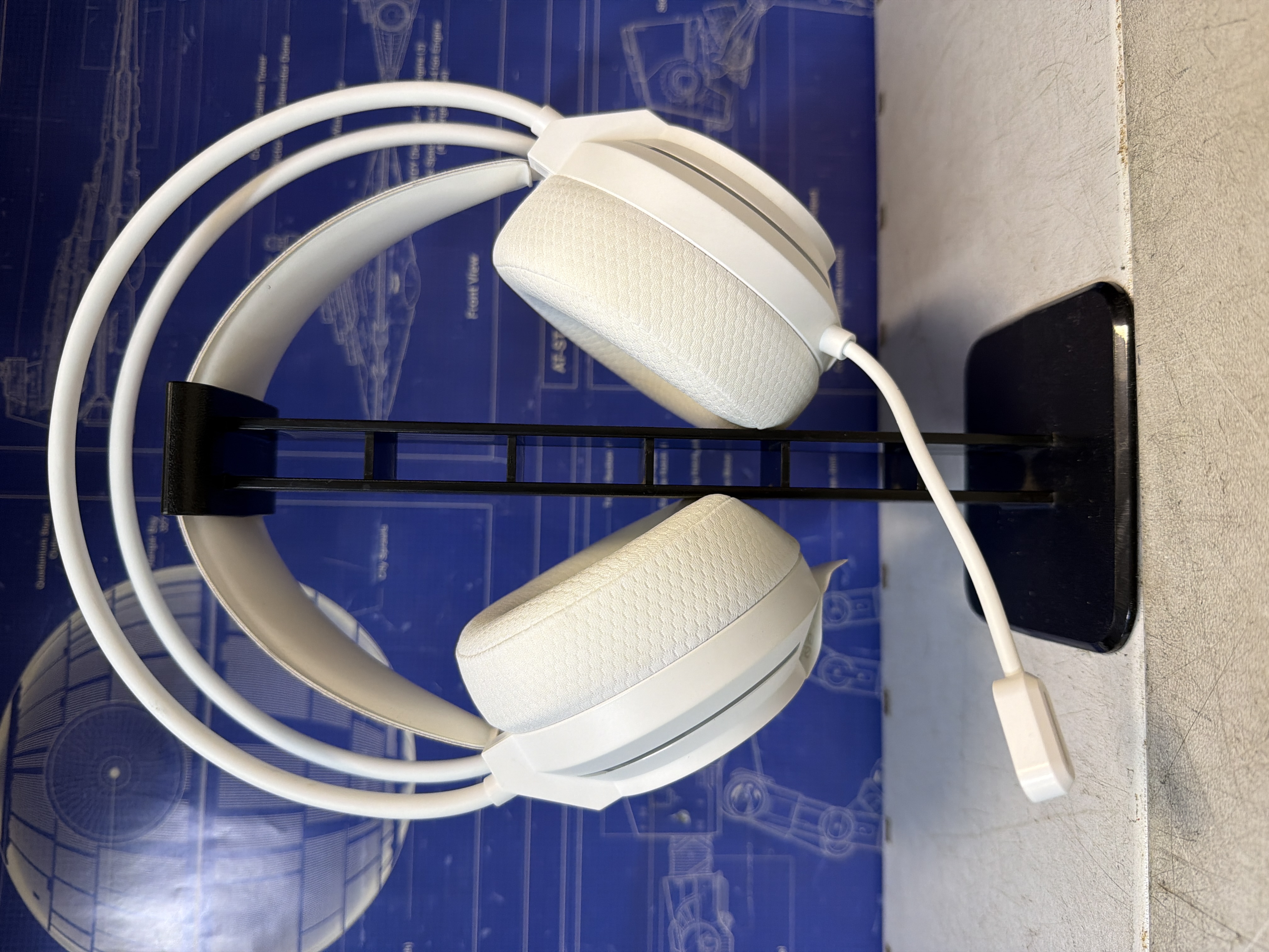 Casque filaire Star Wars blanc