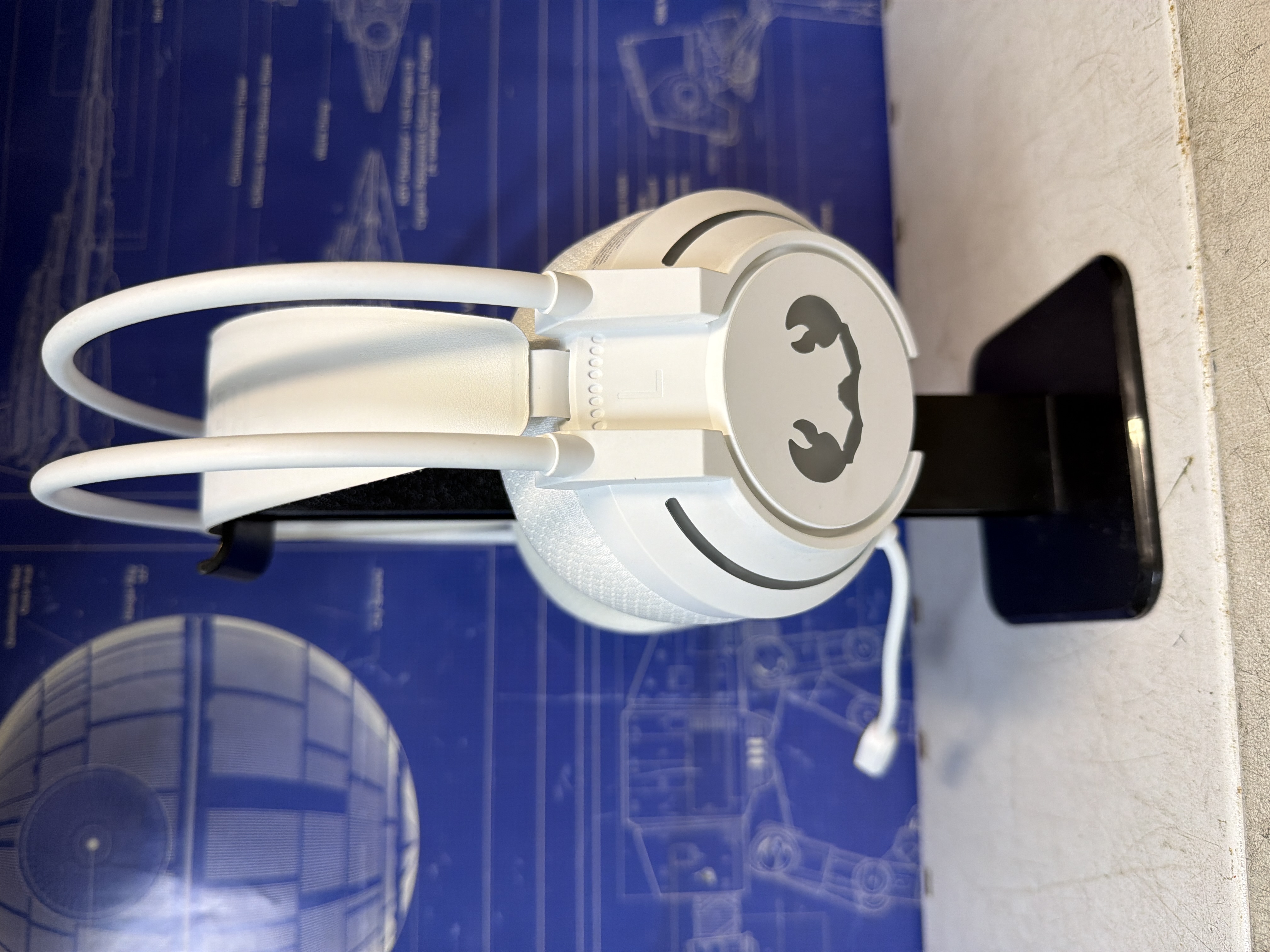 Casque filaire Star Wars blanc — photo 2