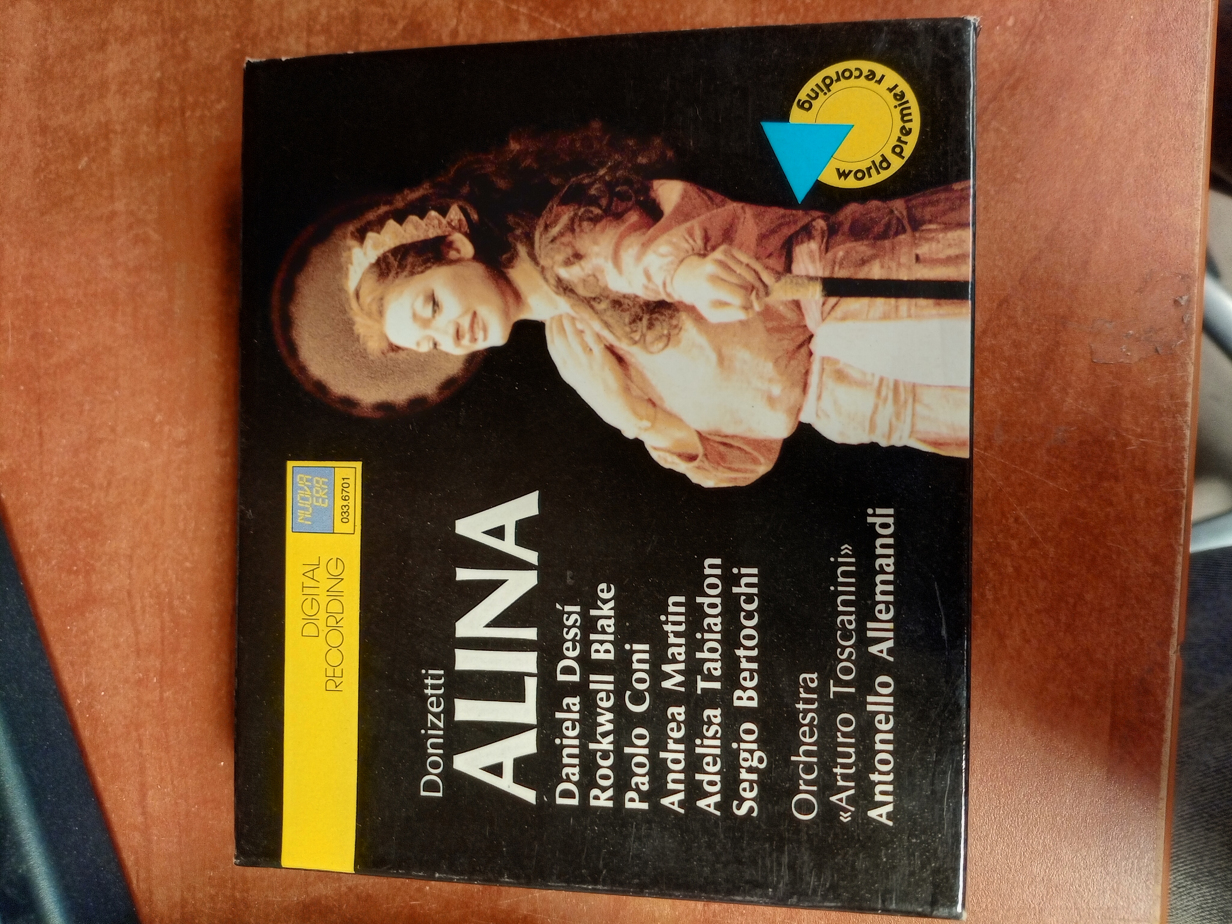 CD opéra Donizetti Alina Antonello Allemandi
