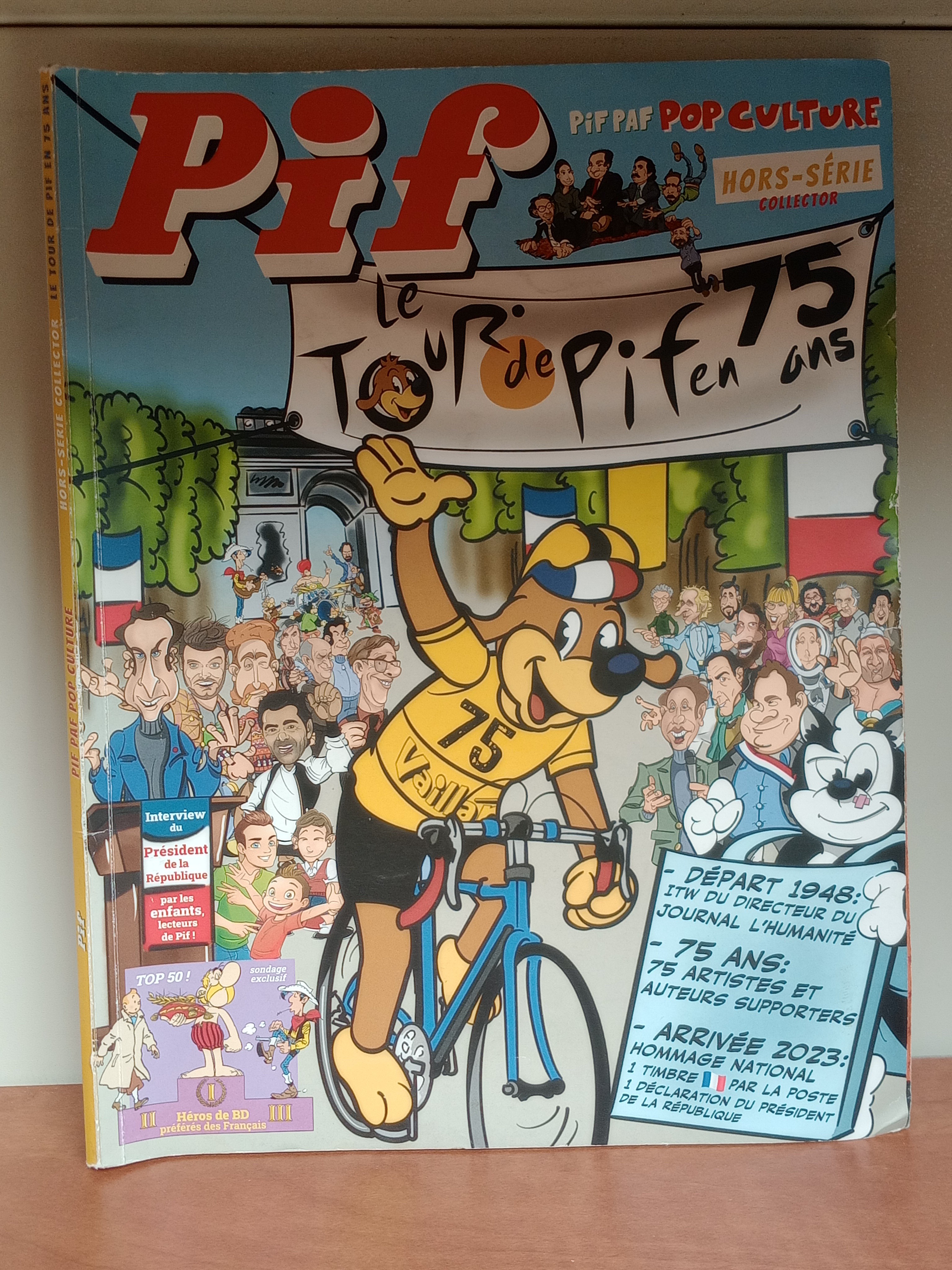 Magazine Pif hors-série collector 75 ans