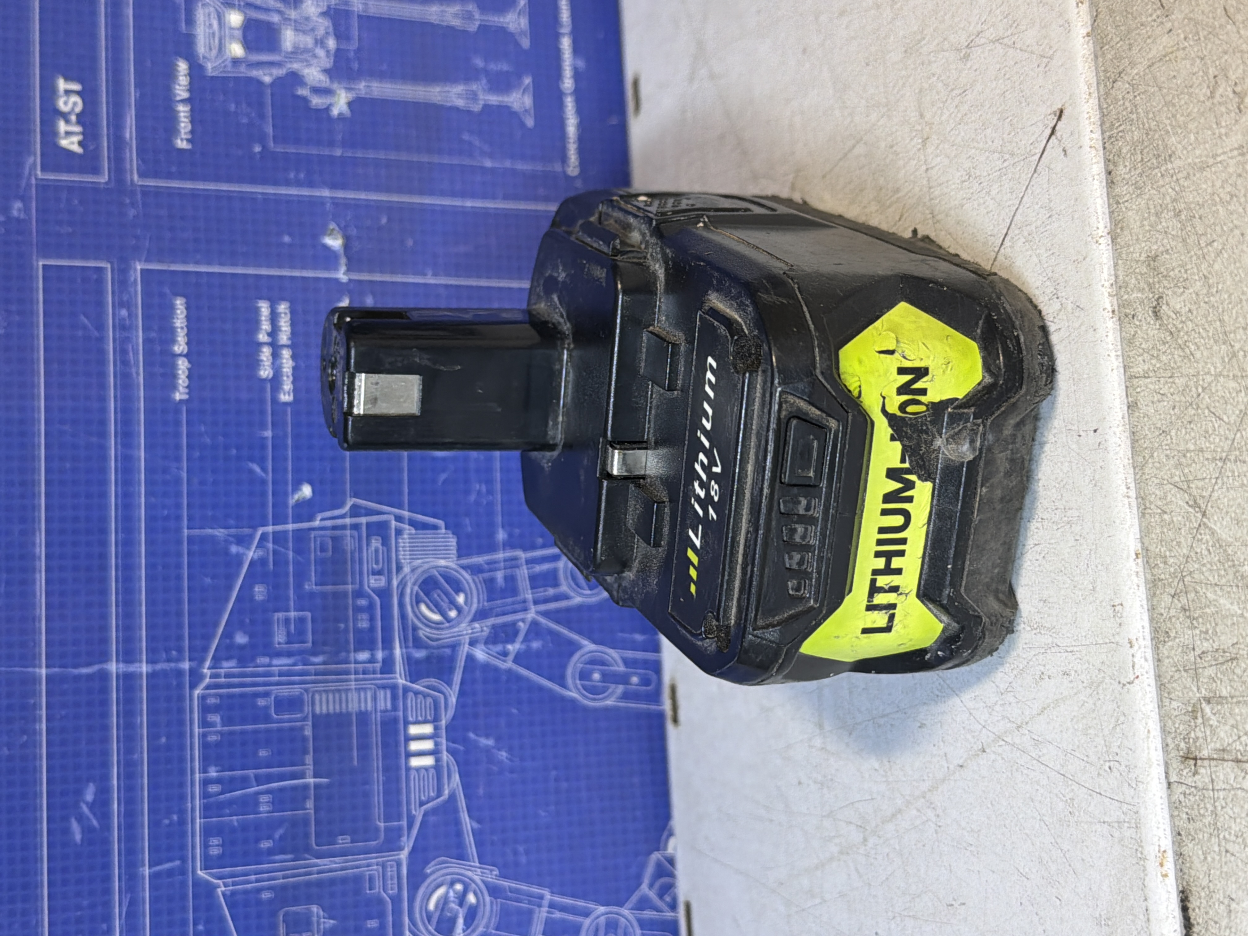 Batterie Li-ion P108 18V 5,0Ah pour outil électroportatif