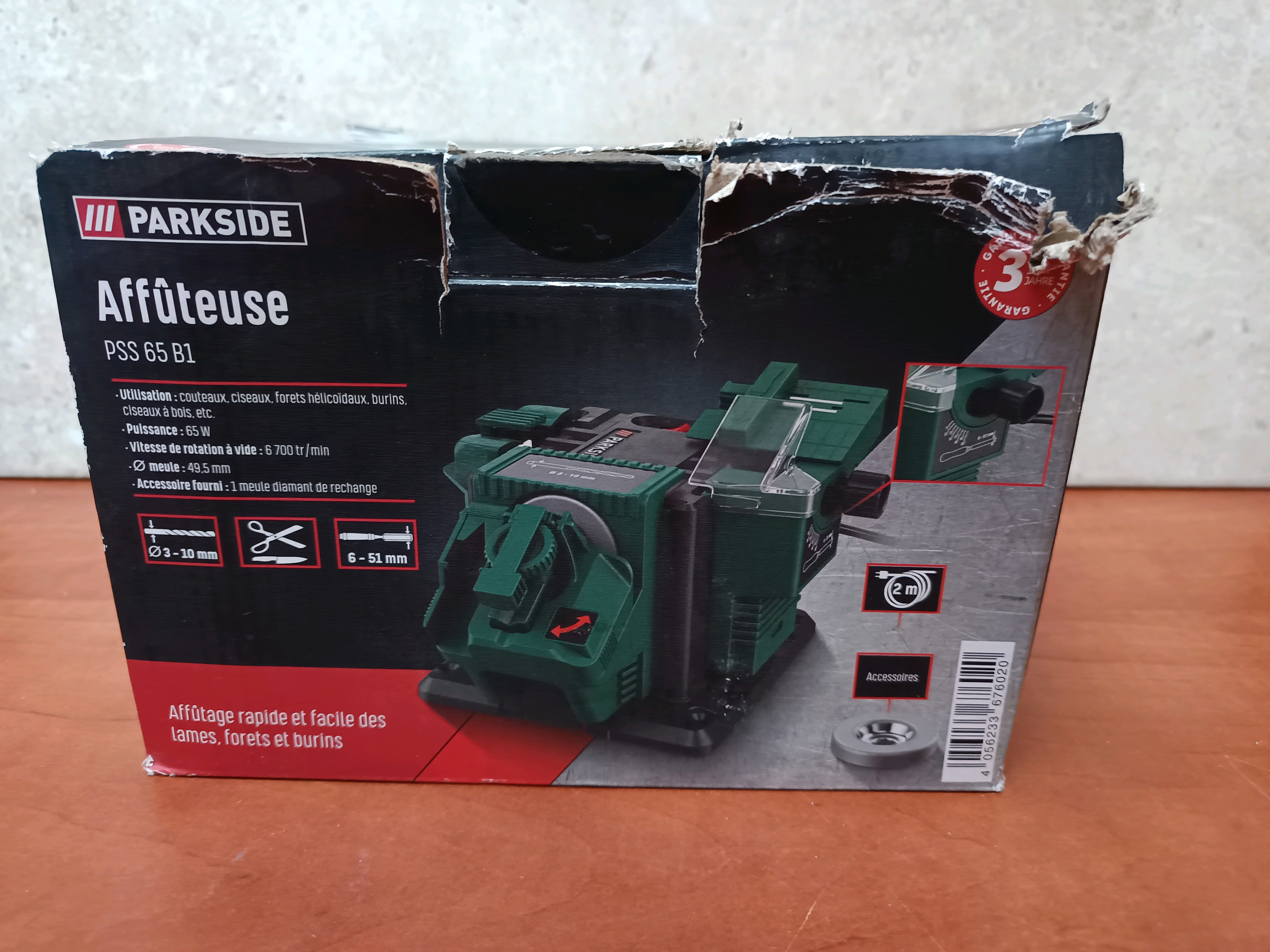 Parkside Affûteuse PSS 65 B1