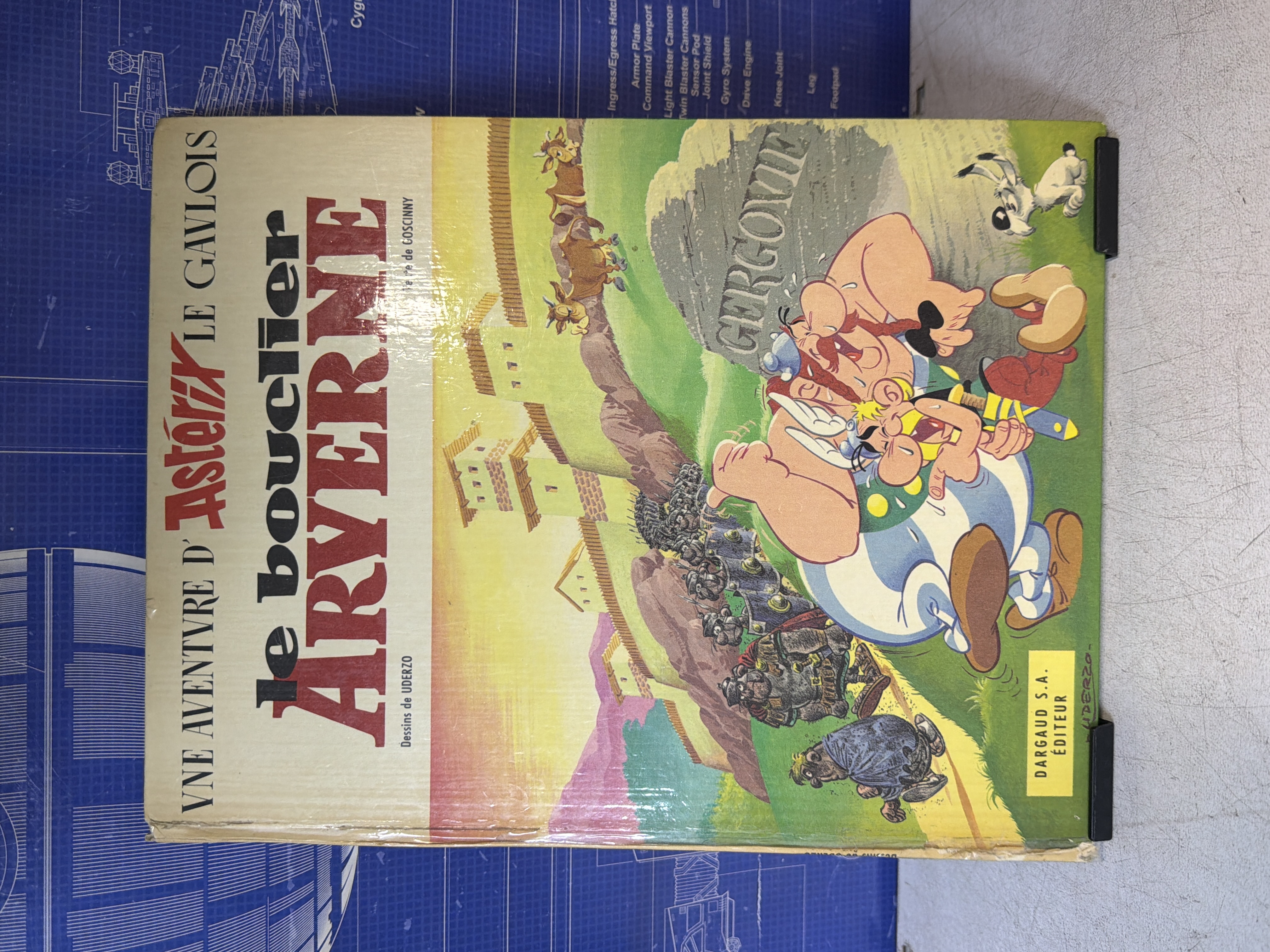 Astérix Le Bouclier Arverne BD Dargaud 1ère édition 1968