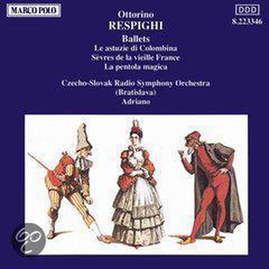 Respighi Ballets CD Adriano