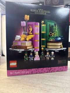 LEGO Wicked 75691 serre-livres Glinda et Elphaba