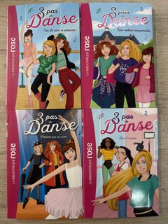 Lot 3 pas de danse tomes 1 à 4