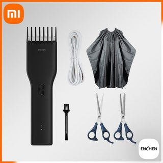 Tondeuse À Cheveux Électrique-Charge Rapide,Boost Intelligent,Xiaomi Enchen Noir Noir
