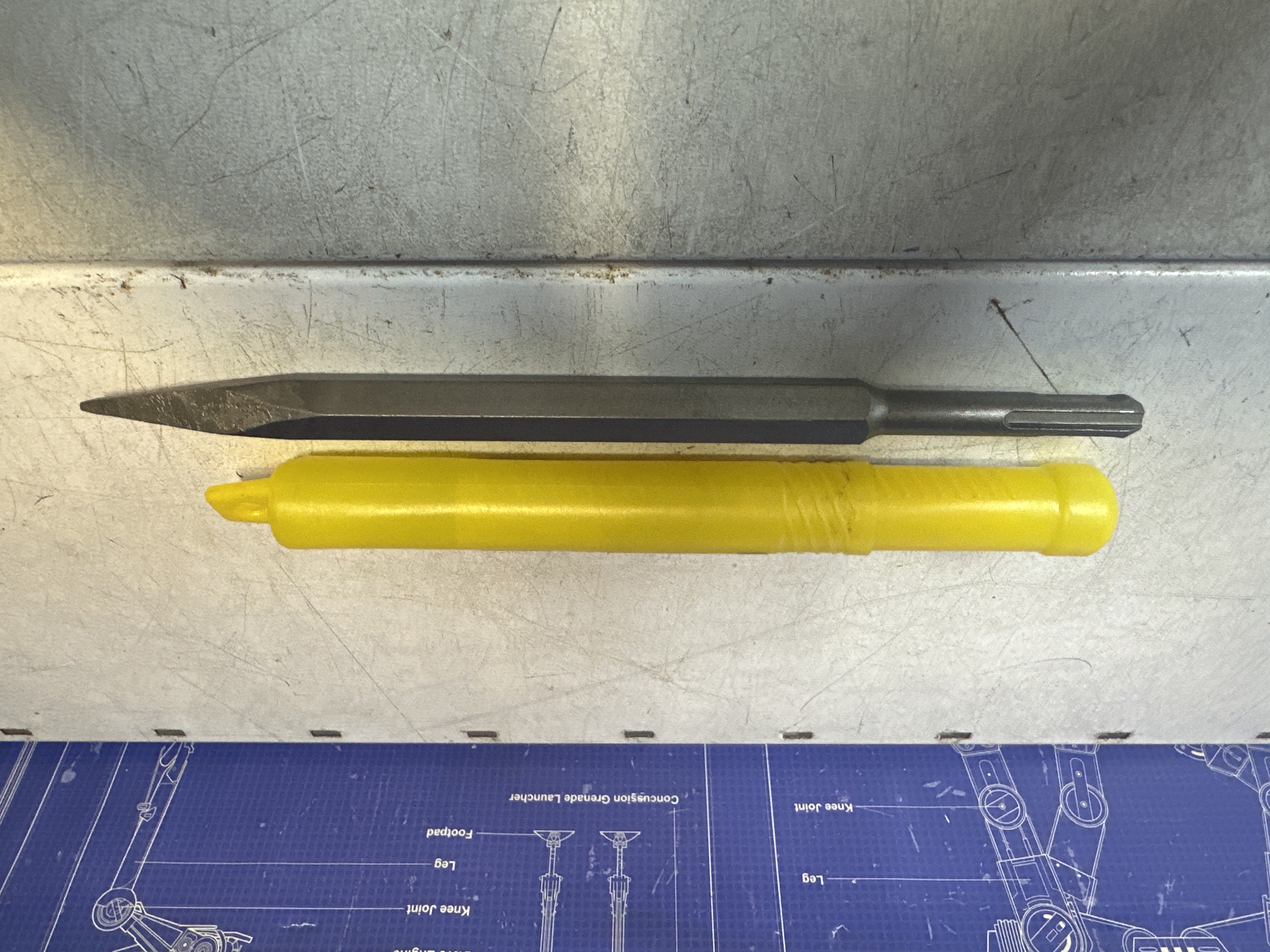 Burin pointu SDS-Plus 14 x 250 mm