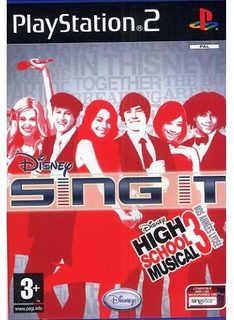 Disney Sing It High School Musical 3 Senior Year PS2