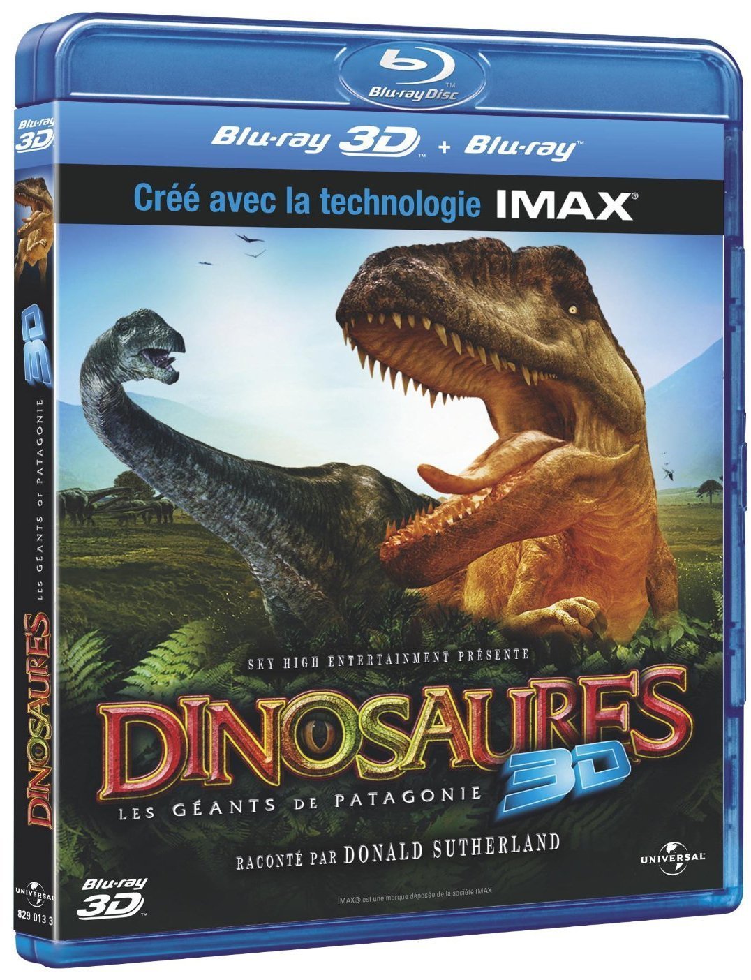Dinosaures 3d, Les Géants De Patagonie - Blu-Ray 3d Compatible 2d