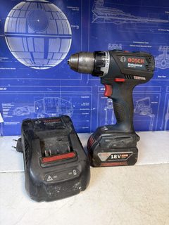 Perceuse-visseuse Bosch Professional GSR 18 V-EC avec batterie et chargeur