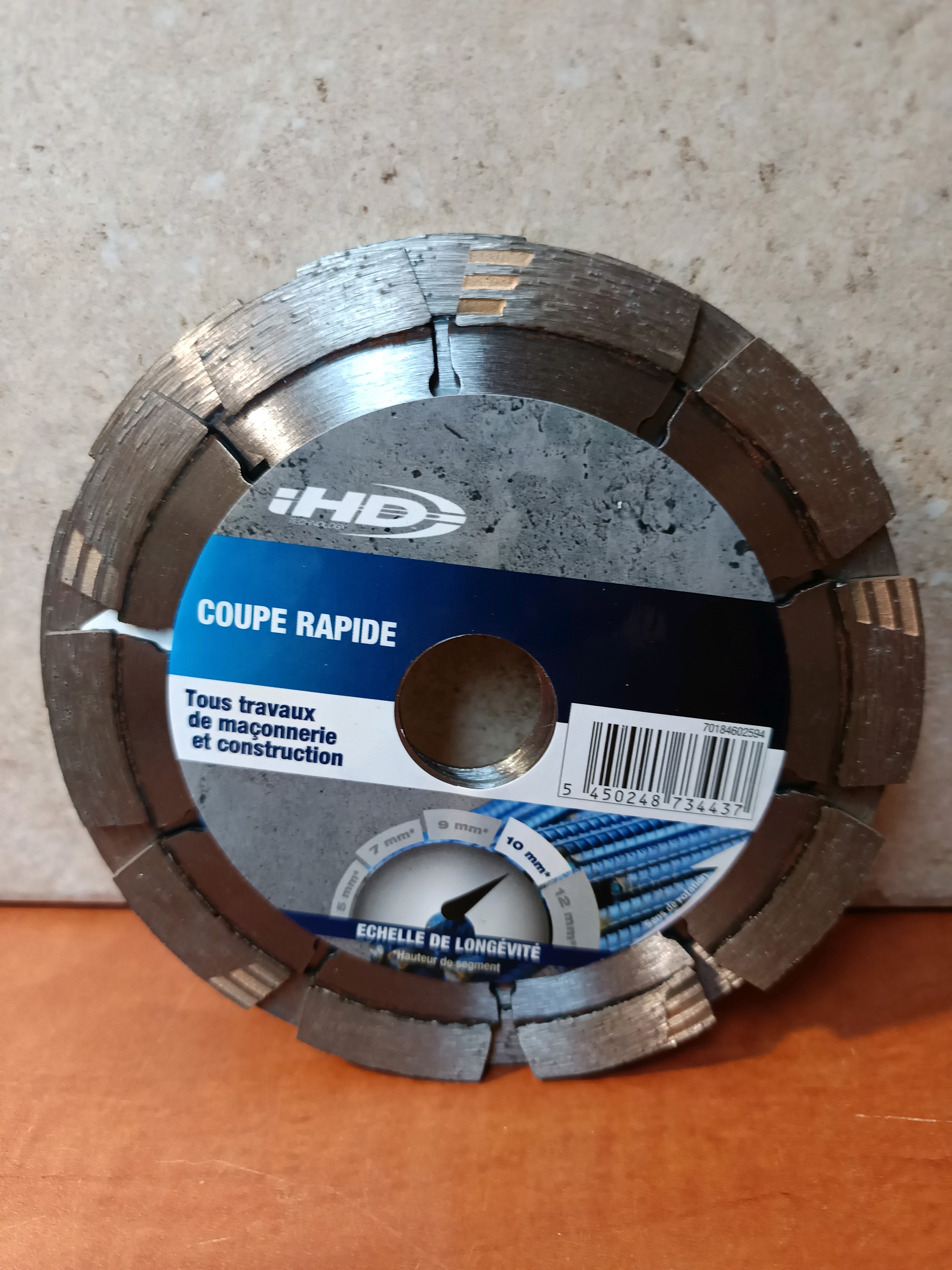 Norton iHD Disque diamant béton Ø125 mm — photo 2