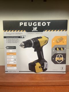 Perceuse-visseuse Peugeot EnergyDrill 18V