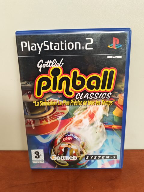 Gottlieb Pinball Classics sur PlayStation 2 PS2