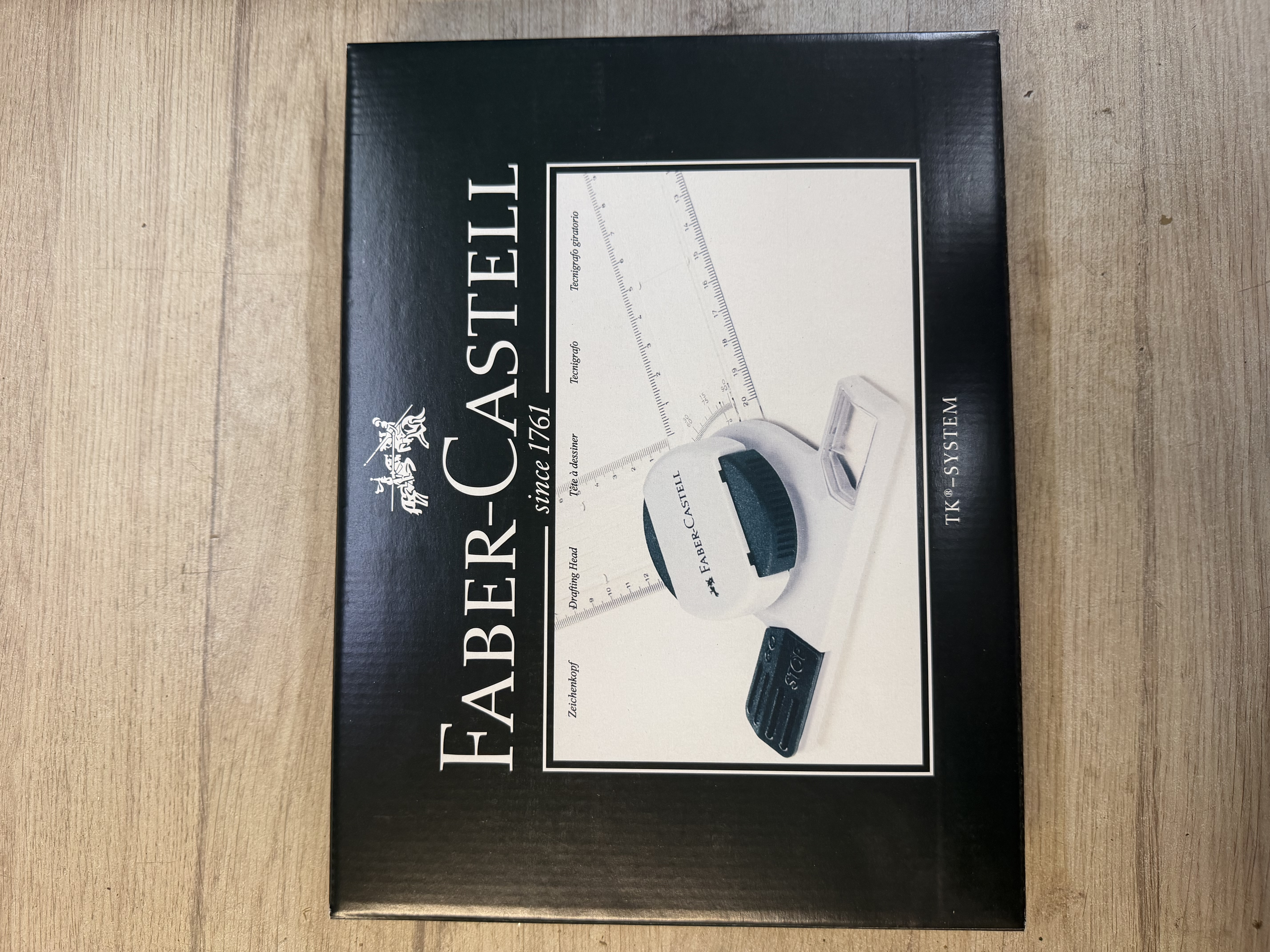 Équerre pour planche à dessin A4/A3 Faber-Castell TK-System