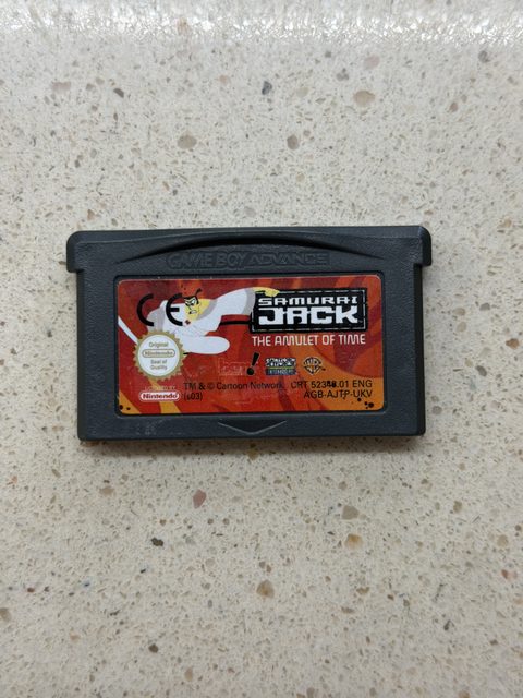 Samurai Jack The Amulet of Time Game Boy Advance