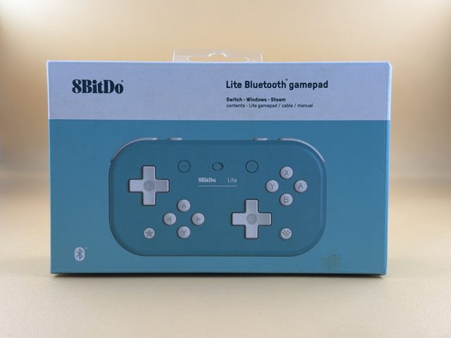 Manette Bluetooth 8BitDo Lite turquoise pour Switch Lite, Switch et Windows