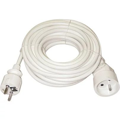 Rallonge électrique blanche de 10m