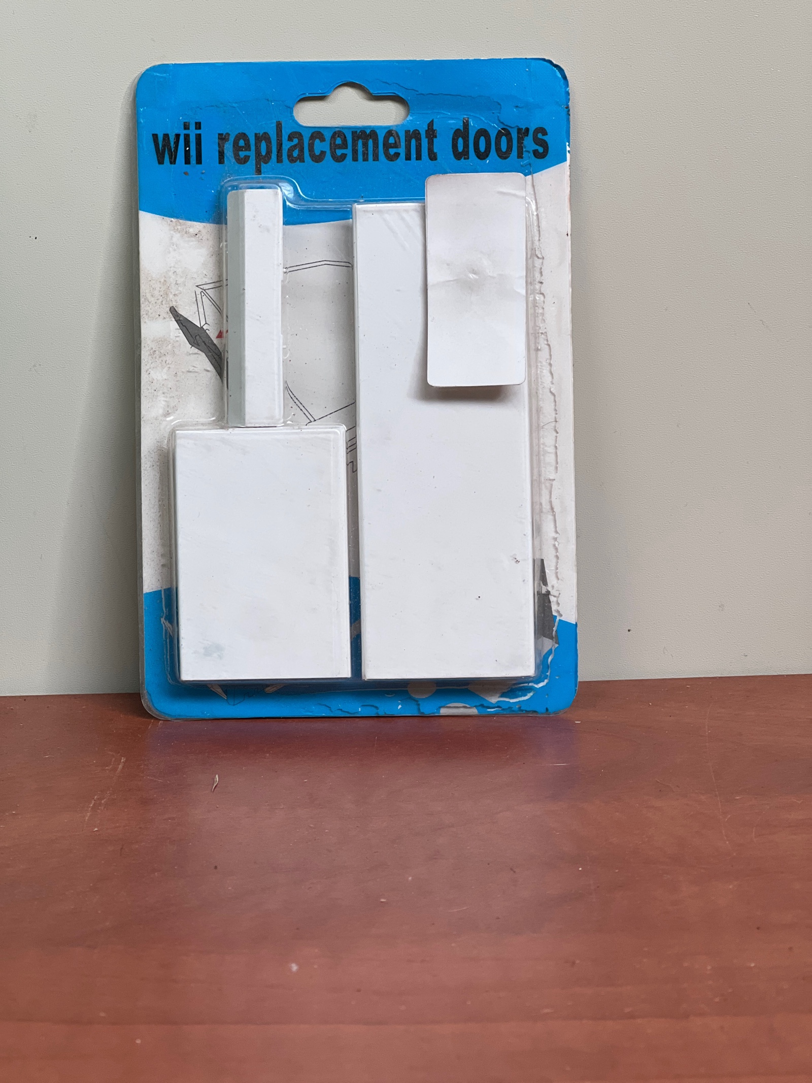 Kit portes de remplacement Wii (blanc)