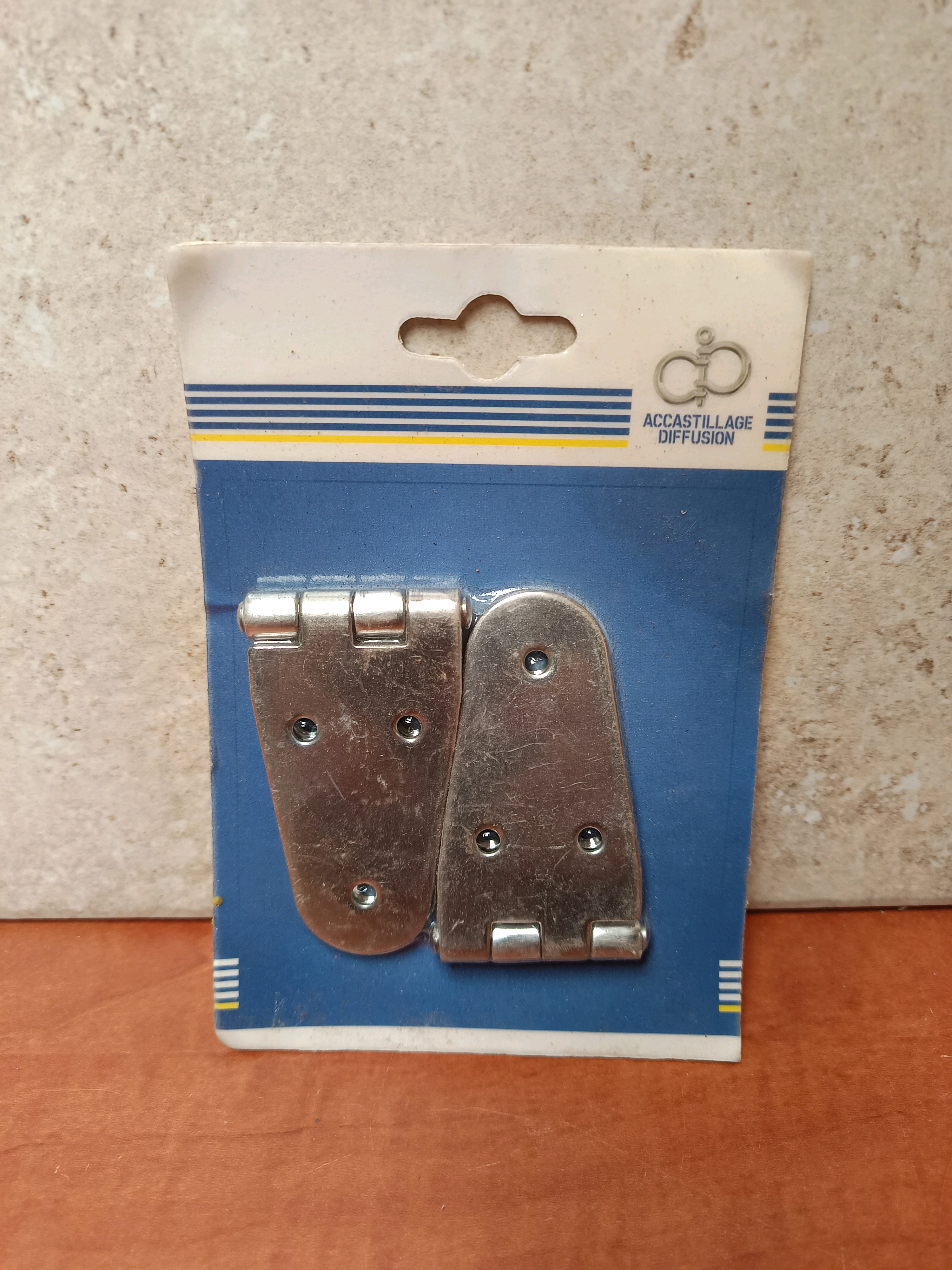 Accastillage Diffusion charnière inox 39x140