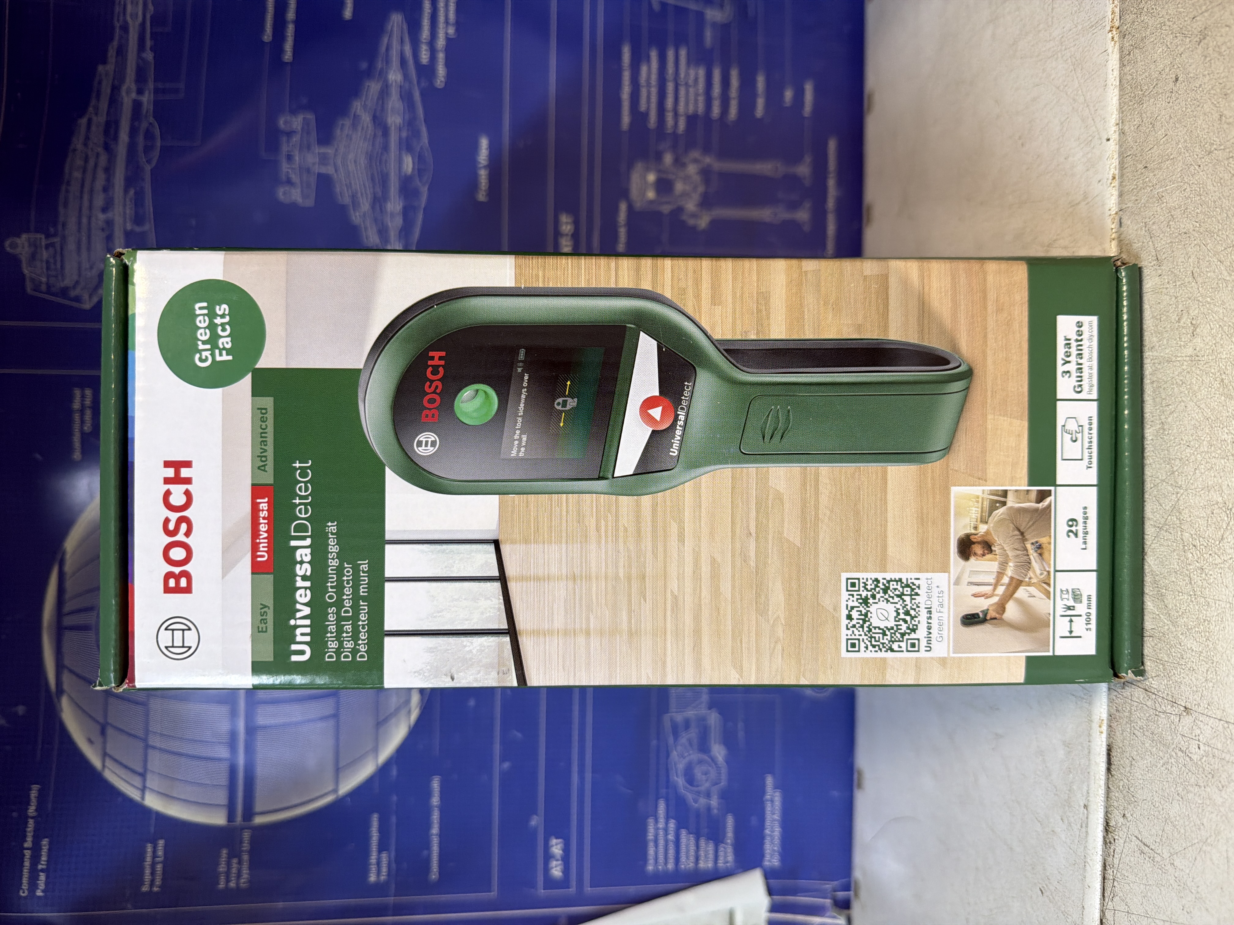 Bosch UniversalDetect détecteur mural numérique 0603681301
