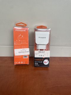 Present Chargeur secteur USB