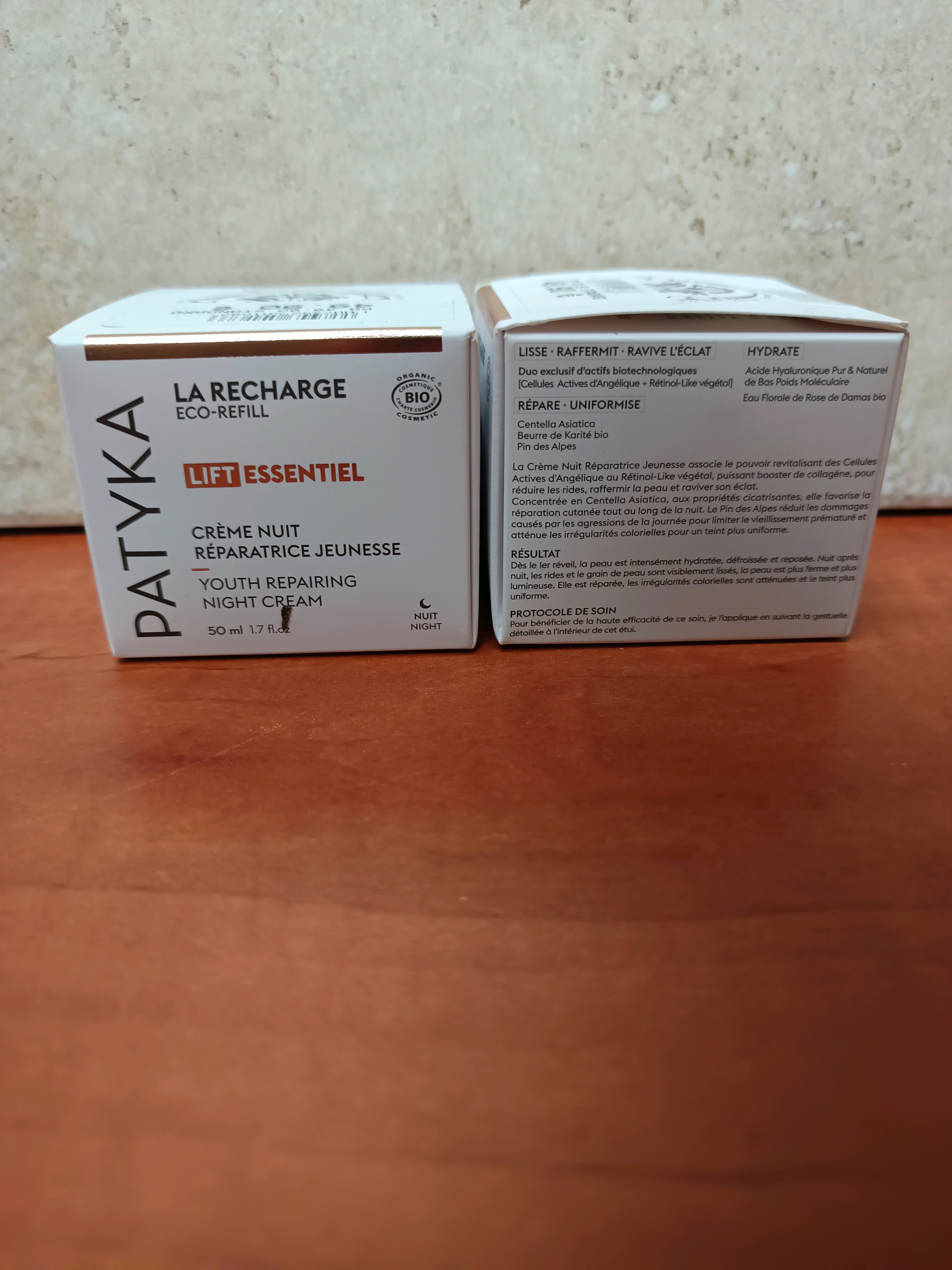 PATYKA Lift Essentiel Crème Nuit Réparatrice Jeunesse - Recharge éco 50 ml