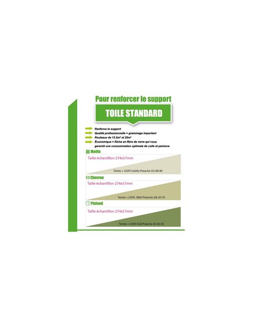 Affiche publicitaire Toile Standard
