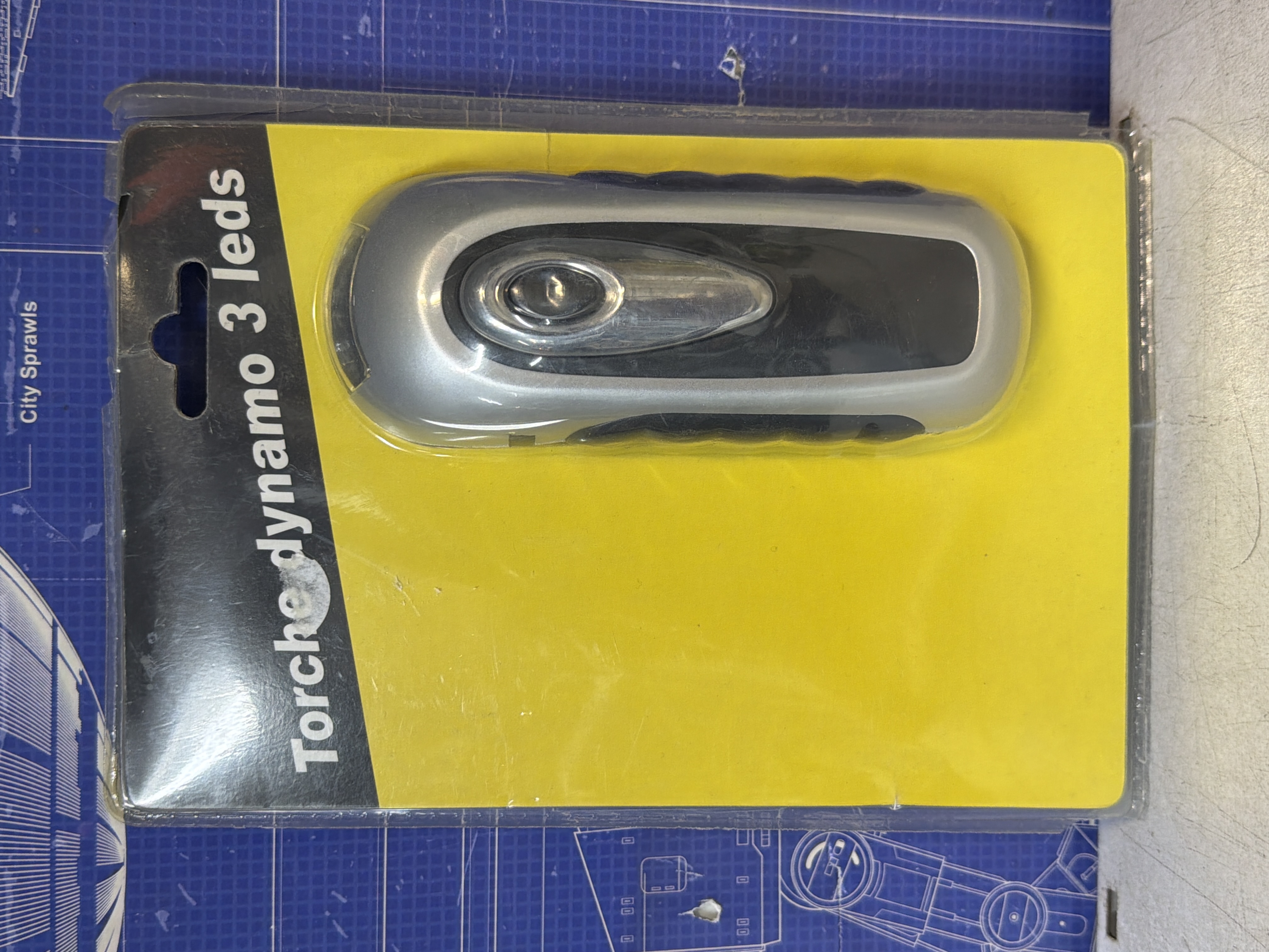 Torche dynamo 3 LEDs