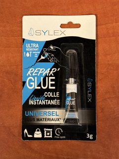Sylex Repair Glue - colle liquide instantanée universelle 3 g