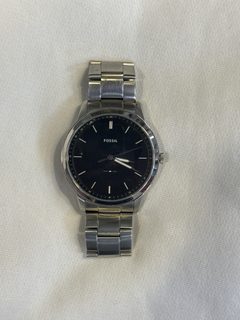 Montre Fossil FS5307 - cadran noir, bracelet métal