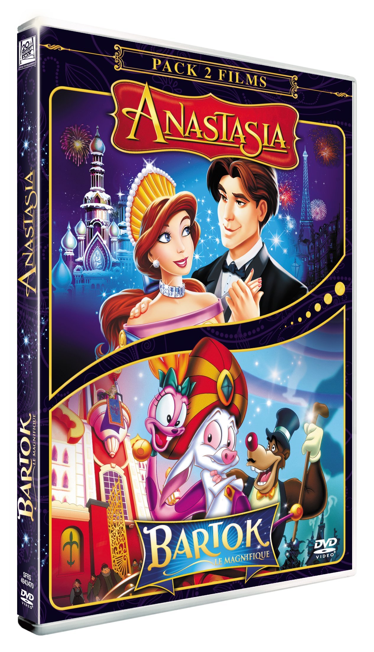 Anastasia + Bartok Le Magnifique - Pack 2 Films