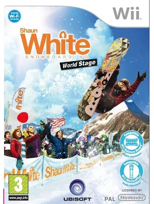 Shaun White Snowboarding World Stage Wii