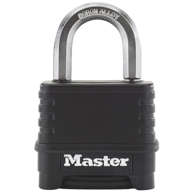 Master Lock Cadenas à combinaison Excell Zinc 57 mm Noir M178EURD