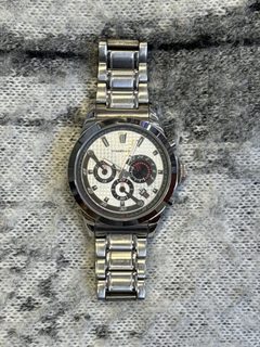 Montre Steelmaster CAP1103190 à bracelet métal argenté