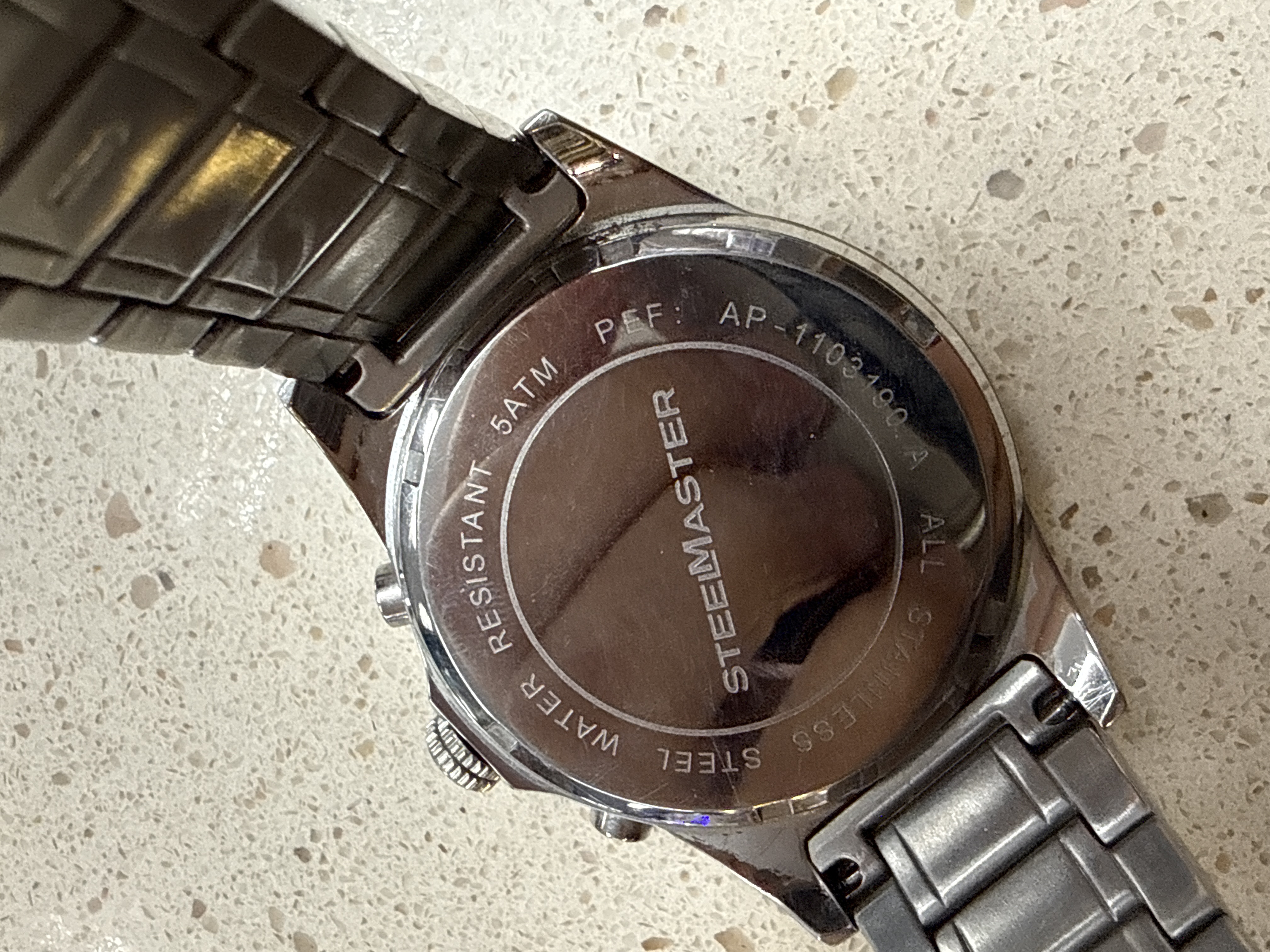 Montre Steelmaster CAP1103190 à bracelet métal argenté — photo 2