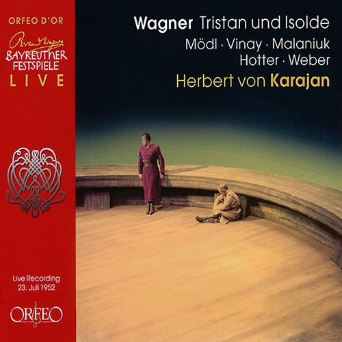 Wagner Tristan und Isolde 3 CD Orfeo Herbert von Karajan